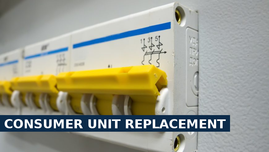 Consumer unit replacement Lee
